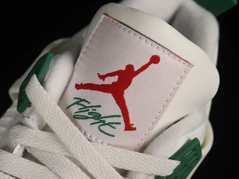 All categories Air Jordan Jordan series basketball shoes Air Jordan 4 LW version Nk SB x Air Jordan 4 "Pine Green" AJ4 Joe 4 joint white green DR5415-103
